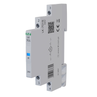 Lampka kontrolna zasilania 1/3S 12÷60V DC, 12÷48V AC 1xLED NIEBIESKA | LK-701B-24V F&F