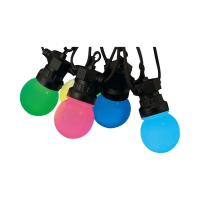 Girlanda ogrodowa V-TAC (sznur) LED 13mb 15x0,5W IP44 VT-713S RGB 30lm | 3800170211445 LED EUROPE