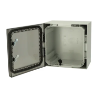 Szafka ARCA 303021T No MP 300x300x210 drzwi przezroczyste z zamkiem, bez płyty montażowej IP66, IK09 | 8121005N Fibox