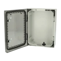 Szafka ARCA 403015T No MP 400x300x150 drzwi przezroczyste z zamkiem, bez płyty montażowej IP66, IK09 | 8121006N Fibox