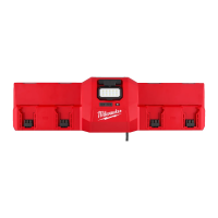 Ładowarka na cztery akumulatory Milwaukee Gangbox M12-18 GBC4 - 4933493863 | 4933493863 Techtronic