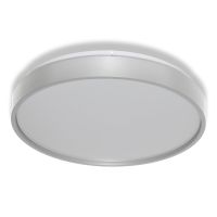 Plafon LED CEILING LUXO SILVER ⌀ 32 cm 18W 6500K IP20 SILVER | 4099854651656 Ledvance
