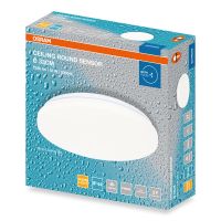 Plafon LED CEILING ROUND IP44 SENSOR ⌀ 33cm 18W 3000K IP44 | 4099854647666 Ledvance