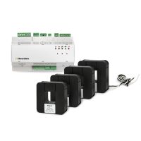 Sterownik EMS OPTI-ENER 2.0 DIN do zarządzania energią, zestaw z 4 przekładnikami SCT031ql | HVASEC207D HEWALEX