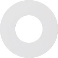 Płytka czołowa do łącznika i sygn. świetlnego E10 biały, R.x | WLF1054WG Hager
