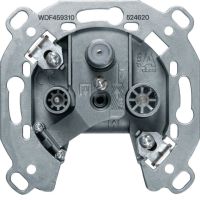 Mechanizm gniazda RTV-SAT przelotowego, one.platform  | WDF459311 Hager