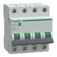 Wyłącznik nadprądowy 4P C 32A 6kA, Easy9 Pro EZ9F-C32-4 | EZ9F57432 Schneider Electric