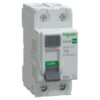 Wyłącznik różnicowoprądowy 2P 25A 30mA typ A. Easy9 Pro EZ9D-25-2-30-A | EZ9R49225 Schneider Electric