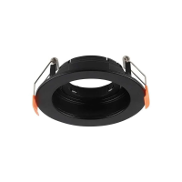 Oczko V-TAC GU10 wpuszczane okrągłe czarne VT-934-B 3 lata gwarancji | 3800157664523 LED EUROPE