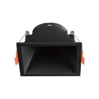 Oczko V-TAC GU10 wpuszczane głębokie kwadrat czarne VT-927 3 lata gwarancji | 3800157664325 LED EUROPE