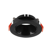 Oczko V-TAC GU10 wpuszczane okrągłe czarne/czarne VT-931 3 lata gwarancji | 3800157664394 LED EUROPE