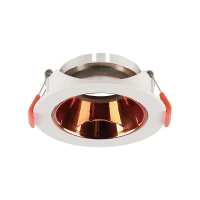 Oczko V-TAC GU10 wpuszczane okrągłe białe/miedziane VT-931 3 lata gwarancji | 3800157664424 LED EUROPE