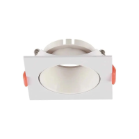 Oczko V-TAC GU10 wpuszczane kwadrat białe/białe VT-932-W 3 lata gwarancji | 3800157664431 LED EUROPE