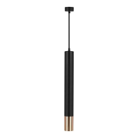 Oprawa zwieszana V-TAC GU10 GU10 czarny+złoty 60x500mm VT-977 3 lata gwarancji | 3800157679916 LED EUROPE