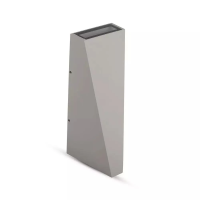 Kinkiet ścienny V-TAC 4W LED szary IP65 VT-826-G 3000K 450lm | 3800157678407 LED EUROPE