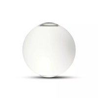 Kinkiet ścienny V-TAC 4W LED biały okrągły IP65 VT-836 3000K 450lm | 3800157681278 LED EUROPE