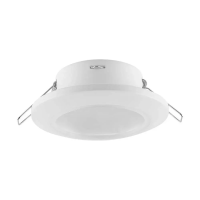 Oczko V-TAC GU10 wpuszczane okrągłe szczelne z szybą IP44 białe VT-981 3 lata gwarancji | 3800157680899 LED EUROPE