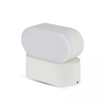 Kinkiet ścienny V-TAC 6W LED biały IP65 obrotowy 350st VT-816 3000K 722lm | 3800157681421 LED EUROPE