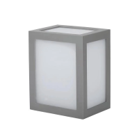 Oprawa ścienna V-TAC 12W LED IP65 szara VT-822 4000K 1350lm | 3800157678926 LED EUROPE