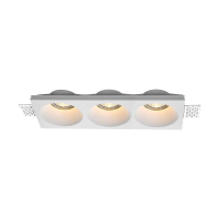 Oprawa gipsowa V-TAC 3xGU10 sufitowa biała 280x100 VT-11013 3 lata gwarancji | 3800157687058 LED EUROPE