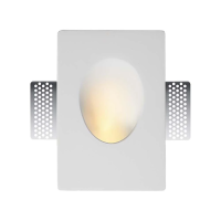 Oprawa gipsowa V-TAC kinkiet ścienny GU10 biały 120x180 VT-11007 3 lata gwarancji | 3800157687102 LED EUROPE