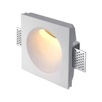 Oprawa gipsowa V-TAC GU10 kinkiet ścienny okrągły 120x120 VT-11009 3 lata gwarancji | 3800157687126 LED EUROPE