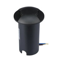 Oprawa gruntowa ogrodowa najazdowa V-TAC 1W LED czarna 2-stronna IP67 VT-1161 3000K 50lm | 3800157677424 LED EUROPE