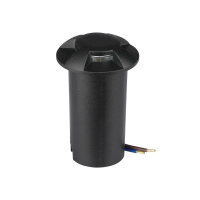 Oprawa gruntowa ogrodowa najazdowa V-TAC 1W LED czarna 4-stronna IP67 VT-1171 6400K 50lm | 3800157688802 LED EUROPE