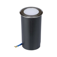 Oprawa gruntowa ogrodowa najazdowa podłogowa V-TAC 1W LED srebrna IP67 VT-1151 3000K 51lm | 3800157677318 LED EUROPE