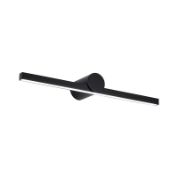 Oprawa kinkiet ścienny V-TAC 10W LED czarny IP65 lustro obraz łazienka VT-7022-B 3000K 1530lm | 3800157690089 LED EUROPE