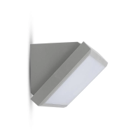 Oprawa ścienna V-TAC 20W LED ukośna szara IP65 VT-8055 6400K 2050lm | 3800157678735 LED EUROPE