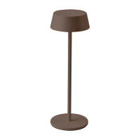 Lampka stołowa nocna V-TAC 2W LED 32,5cm ładowanie ściemnianie IP54 brąz corten VT-7562 3000K 200lm | 3800157691703 LED EUROPE