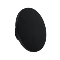 Oprawa ścienna kinkiet 12W V-TAC czarny okrągły IP65 VT-8612B-RD 3000K 1200lm | 3800157691055 LED EUROPE