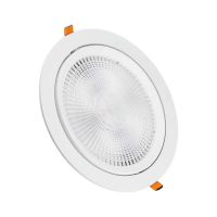 Oprawa V-TAC LED downlight SAMSUNG CHIP 30W ruchoma VT-2-30 3000K 3040lm 5 lat gwarancji | 3800157698375 LED EUROPE