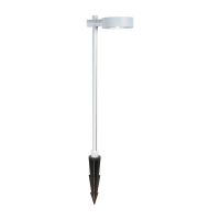 Oprawa ogrodowa słupek LED V-TAC 2-funkcje 6W IP65 100cm biała VT-11107-W 4000K 620lm | 3800157693066 LED EUROPE