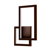 Kinkiet ścienny LED V-TAC 20W brąz corten VT-11120-C 4000K 2660lm | 3800157693103 LED EUROPE