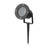 Oprawa gruntowa ogrodowa wbijana aluminium GU10 czarna IP65 V-TAC VT-7701 3 lata gwarancji | 3800157693332 LED EUROPE