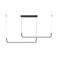 Oprawa zwieszana V-TAC 24W LED czarna VT-7770 4000K 2500lm | 3800157697958 LED EUROPE