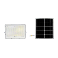 Naświetlacz LED solarny V-TAC 30W pilot auto timer IP65 biały VT-240W-W 4000K 2600lm | 3800170200777 LED EUROPE