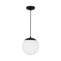 Oprawa zwieszana kula ogrodowa V-TAC E27 czarny MAT VT-1226 3 lata gwarancji | 3800170204492 LED EUROPE
