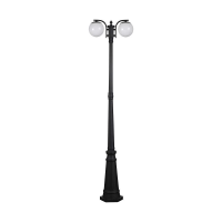 Oprawa ogrodowa V-TAC E27 latarnia 2mb czarny MAT VT-1232 3 lata gwarancji | 3800170204522 LED EUROPE