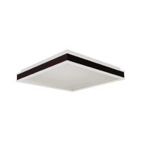 Oprawa sufitowa plafoniera V-TAC 48W LED triac 3w1 czarny kwadrat 50x50cm VT-7758 4000K 4480lm | 3800157697712 LED EUROPE
