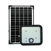 Naświetlacz LED solarny V-TAC 30W IP65 pilot timer LiFePO 6.4V 6000mA czarny VT-432 6400K 4800lm 3 l | 3800170206908 LED EUROPE