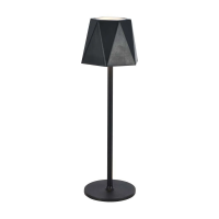 Lampka stołowa nocna V-TAC 4W LED 37cm ładowanie USB ściemnianie czarna VT-1034 3000K-6000K 150lm | 3800170207080 LED EUROPE