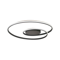 Oprawa sufitowa V-TAC 48W LED ściemnialna czarna VT-7911 3000K 5150lm | 3800170204959 LED EUROPE