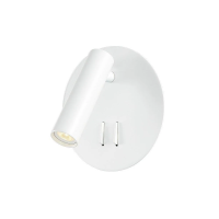 Oprawa LED V-TAC 3W+6W kinkiet hotel łóżko włącznik biały VT-2963 3000K 680lm 3 lata gwarancji | 3800170207004 LED EUROPE
