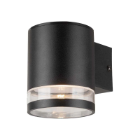Kinkiet ogrodowy ścienny solarny V-TAC 1W LED czarny IP54 VT-1139 3000K 70lm 3 lata gwarancji | 3800170207653 LED EUROPE