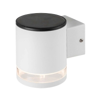 Kinkiet ogrodowy ścienny solarny V-TAC 1W LED biały IP54 VT-1139 3000K 70lm 3 lata gwarancji | 3800170207660 LED EUROPE