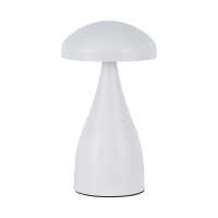 Lampka stołowa nocna V-TAC 1W LED 22cm ładowanie USB ściemnianie biała VT-1041 3000K-6000K 55lm | 3800170202122 LED EUROPE