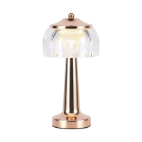 Lampka stołowa nocna V-TAC 1W LED 26cm ładowanie USB ściemnianie złota VT-1048 3000K-6000K 55lm | 3800170202177 LED EUROPE